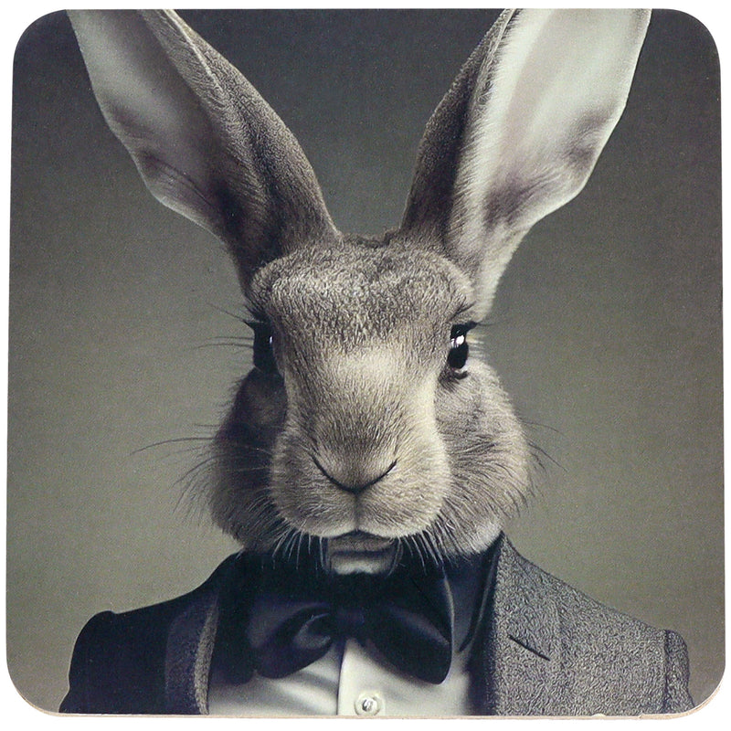 Afbeelding laden in Galerijviewer, Onderzetters, set van 6, &quot;Wild Gentlemen&quot;
