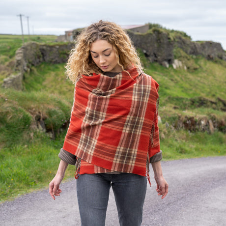 John Hanly 100% Merino Wrap 785