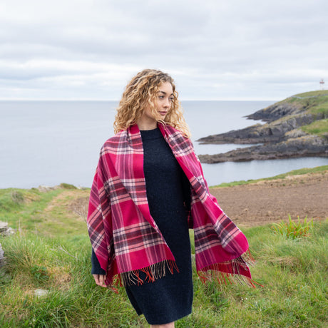 John Hanly 100% Merino Wrap 786