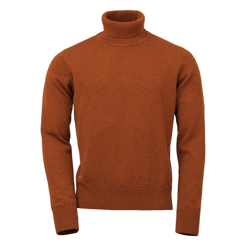 Laksen Trool Rollneck, burnt orange