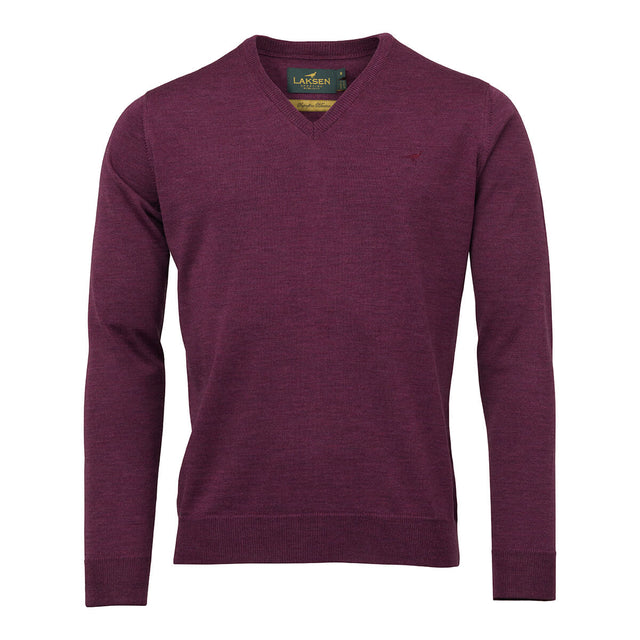 Laksen Sussex V-Neck Heather - Het Brabants Jachthuis