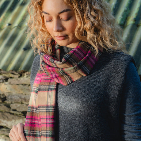 John Hanly 100% Merino Scarf, 801