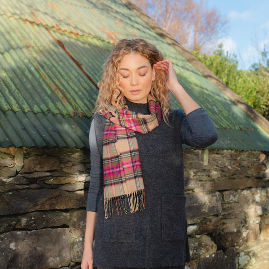 John Hanly 100% Merino Scarf 801