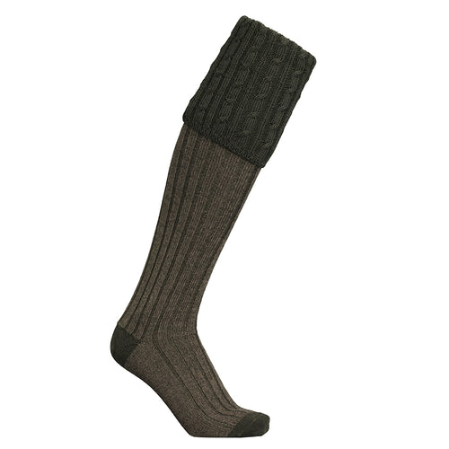 Laksen Westwood Mix Shooting Socks, loden