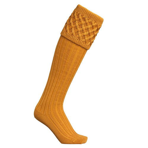 Laksen Windsor Shooting Socks, gorse