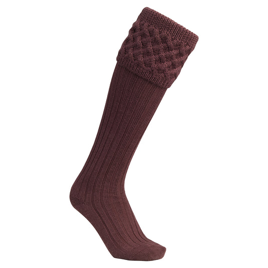 Laksen Windsor Shooting Socks, heather