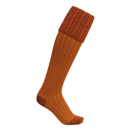 Laksen Westwood Shooting Socks, mustard