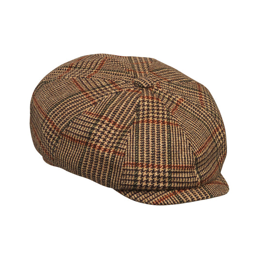 Laksen Cavendish Tweed Bakerboy Cap