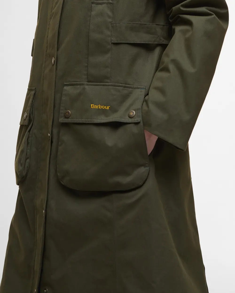 Barbour Bamburgh Waterproof Jacket, classic olive
