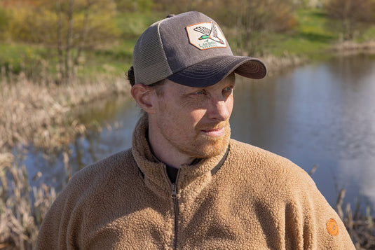 Laksen Trucker Badge Cap, duck