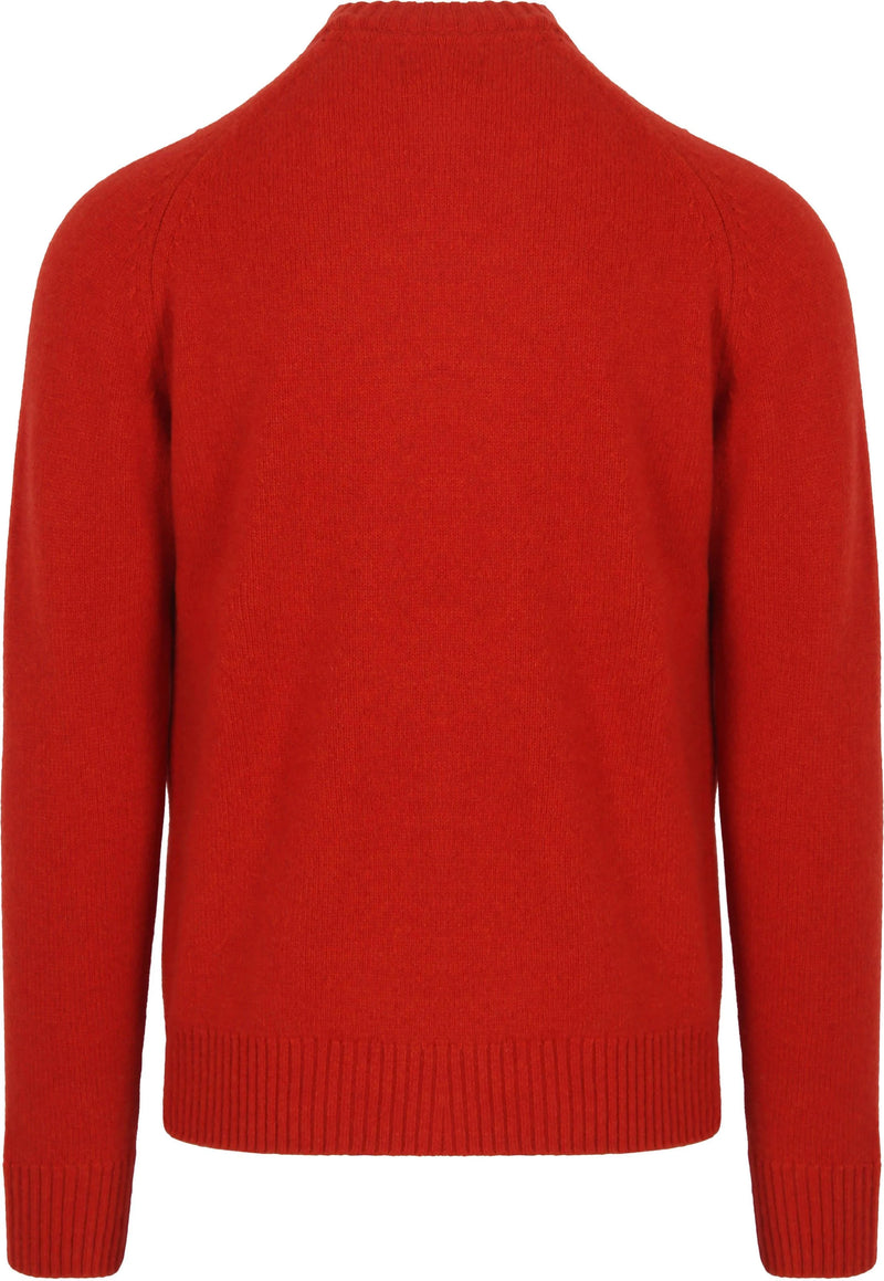 Afbeelding laden in Galerijviewer, Barbour Grangetown Merino Crew Neck Sweater, red/orange
