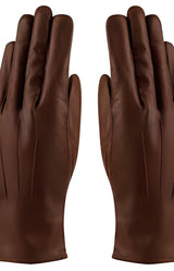 Hatland Tara Leather Glove Chestnut
