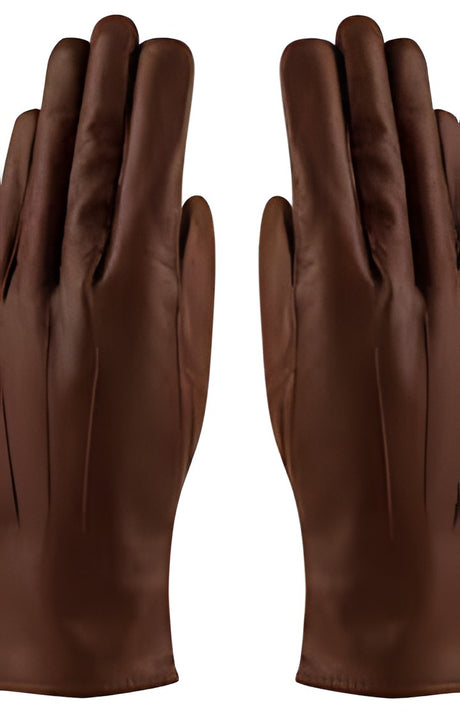 Hatland Tara Leather Glove Chestnut