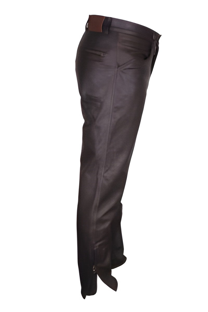 Foresta leren broek, bruin