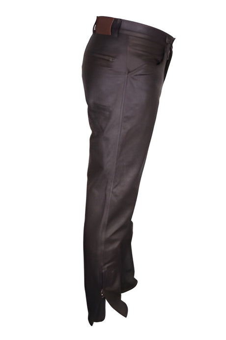 Foresta leren broek, bruin