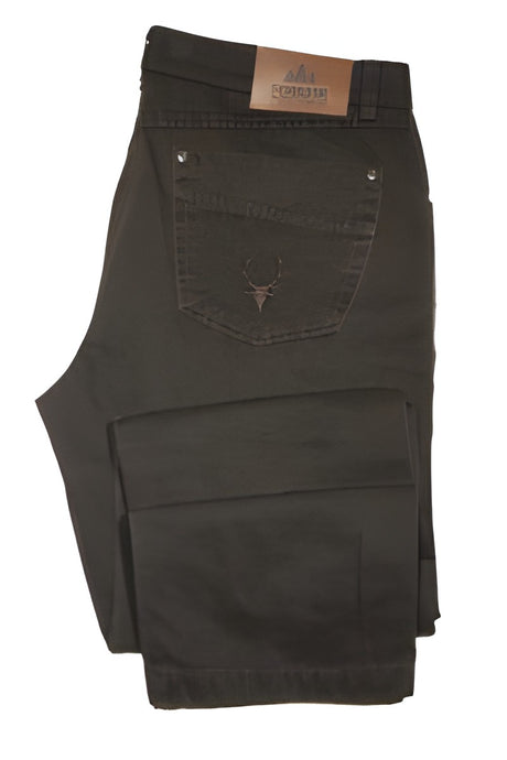 Foresta Jeans, stretch, donkerbruin