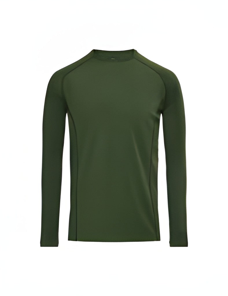 Merino Performance WoolTech 200 Forest Men, all season thermo shirt L/S, green