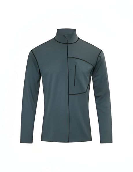 Merino Performance WoolTech 240 Hybrid Men, midlayer jack, green