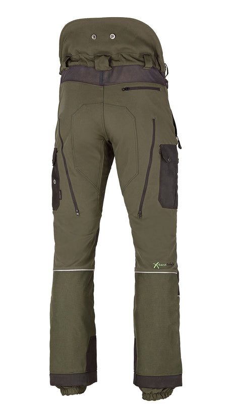 PSS Beschermingsbroek wilde zwijnen, groen/zwart