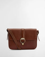 Barbour Rosa Leather Crossbody Bag, brown
