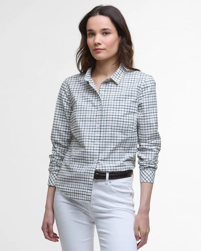 Barbour Woodside Check Shirt, navy check