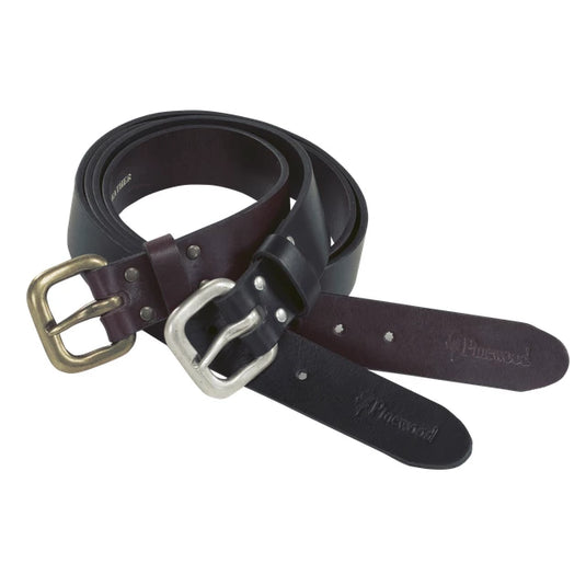 pinewood leatherbelt 35 mm - Het Brabants Jachthuis