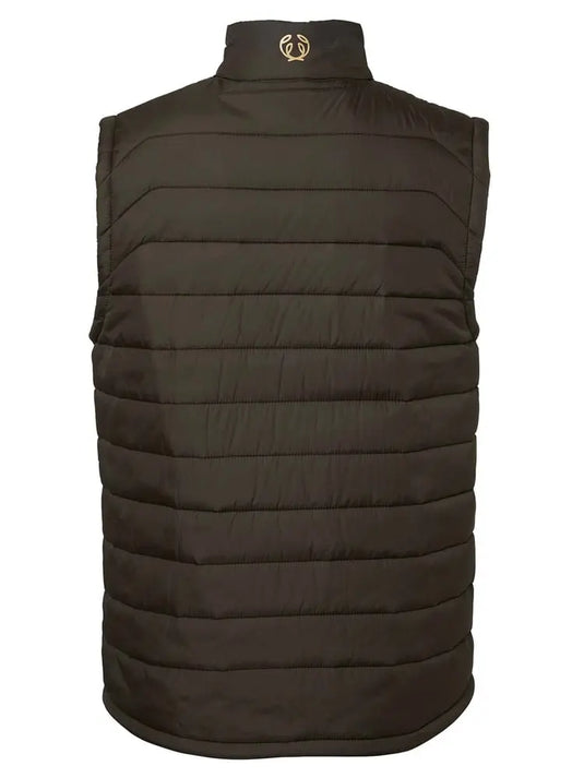 Chevalier Quintin Padded Vest Men, leather brown