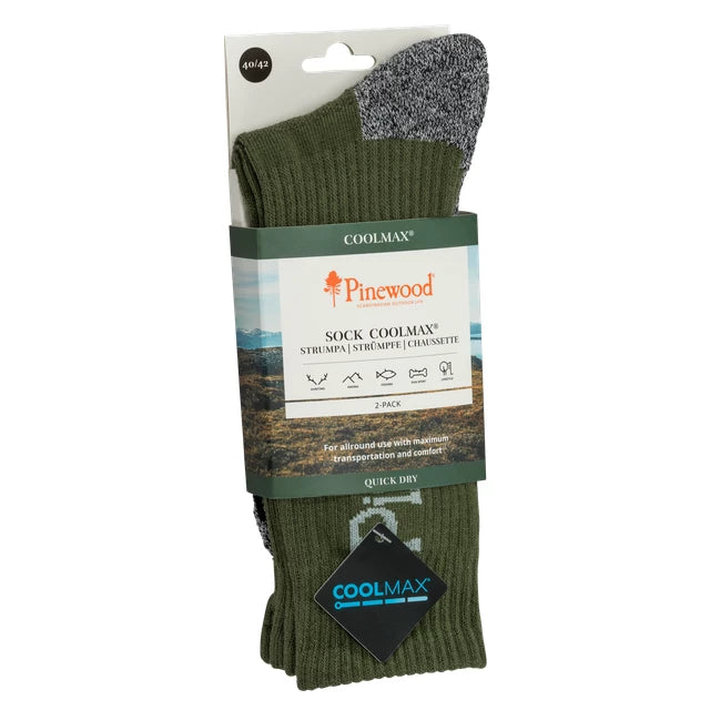 Laden Sie das Bild in Galerie -Viewer, Pinewood Coolmax Socken – 2er-Pack
