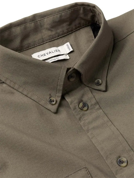 Chevalier Drift Shooting Fit Shirt Men, tarmac green