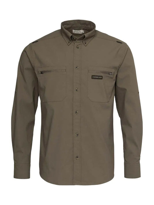 Chevalier Drift Shooting Fit Shirt Men, tarmac green