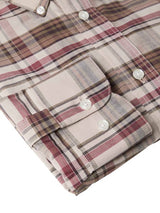 Betley Regular Fit Shirt Men Millet Brown Checked