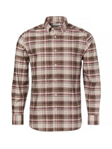 Betley Regular Fit Shirt Men Millet Brown Checked
