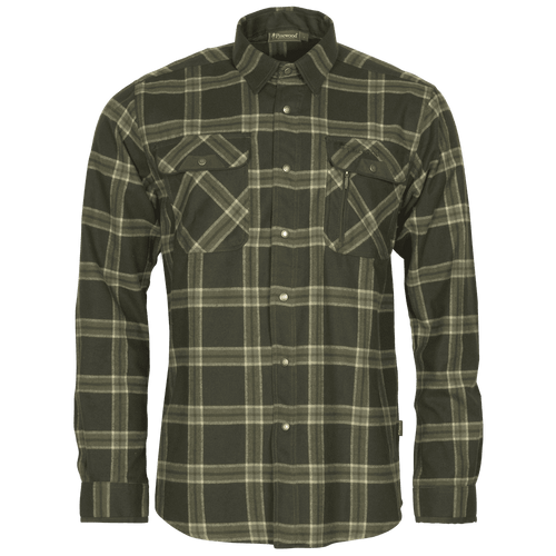 Pinewood Prestwick Exclusive Shirt M, d.green/green