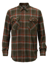 Pinewood Prestwick Exclusive Shirt M, green/burned orange