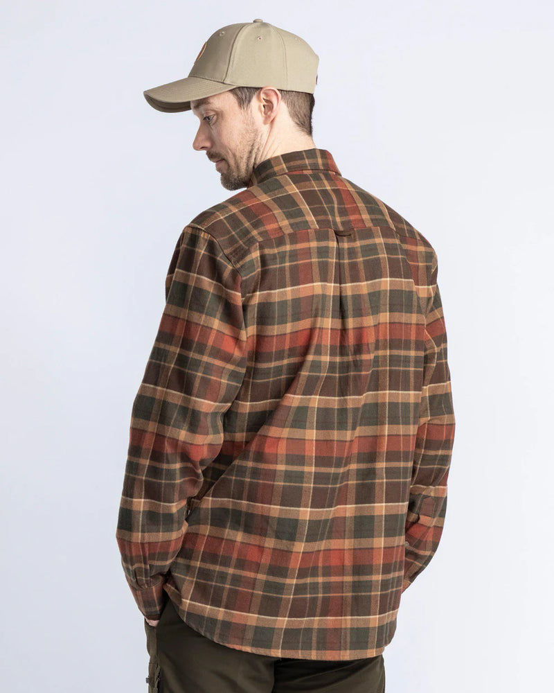 Load image into Gallery viewer, Pinewood Prestwick Exclusive Shirt, dark green/terracotta
