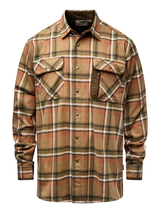 Pinewood Cornwall Shirt, dark sandstone