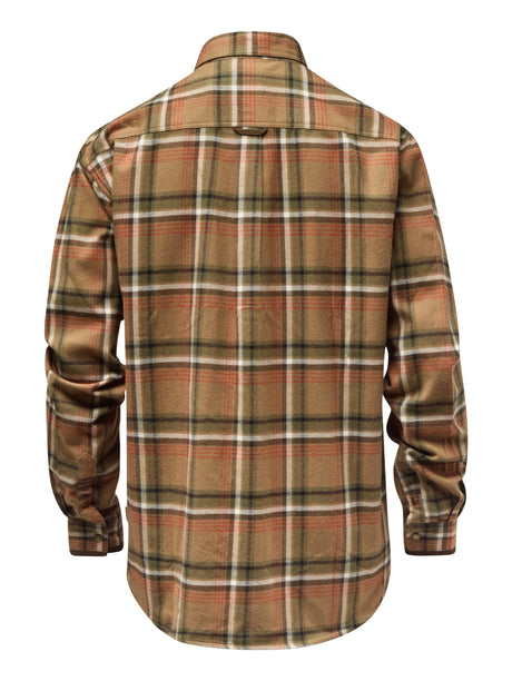 Pinewood Cornwall Shirt, dark sandstone