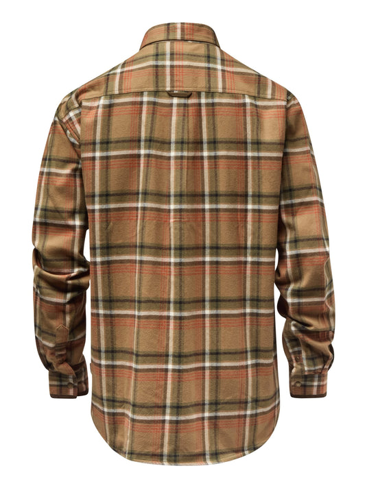 Pinewood Cornwall Shirt, dark sandstone