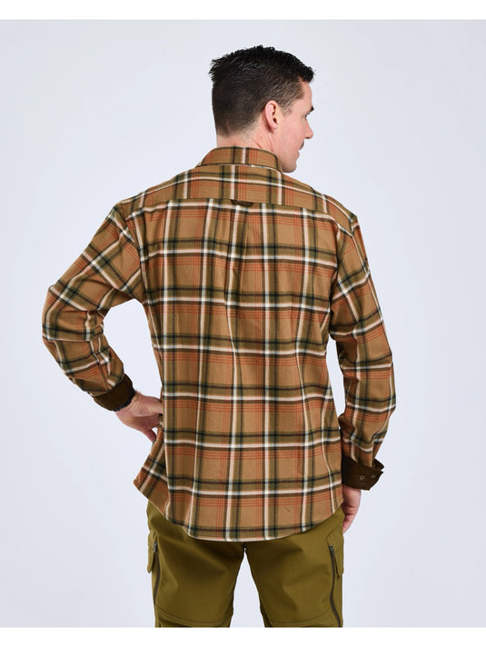 Pinewood Cornwall Shirt, dark sandstone