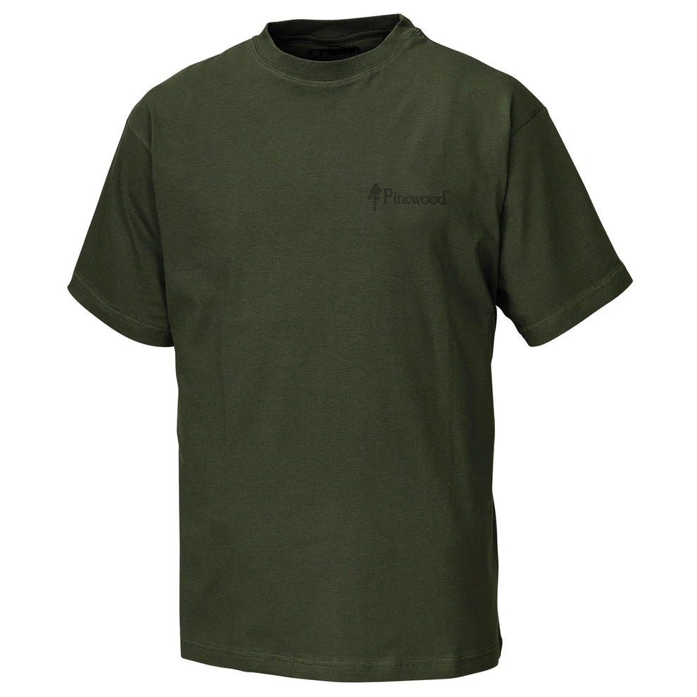 Pinewood 2-Pack T-shirt M, green