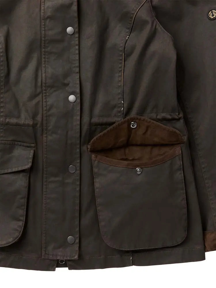 Chevalier Vintage Original Jacket Women, leather brown