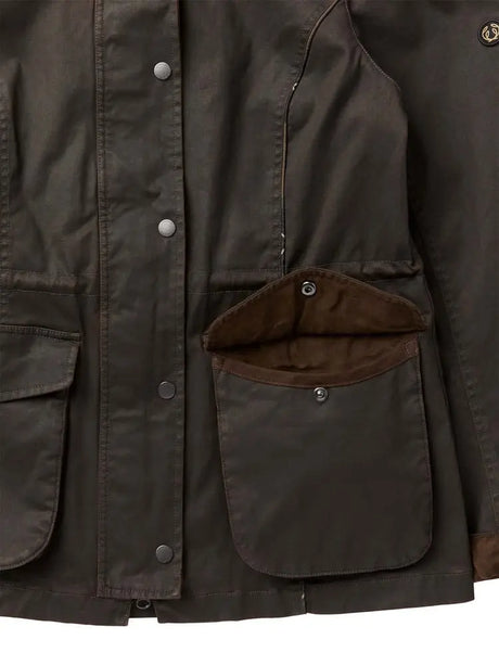 Chevalier Vintage Original Jacket Women, leather brown