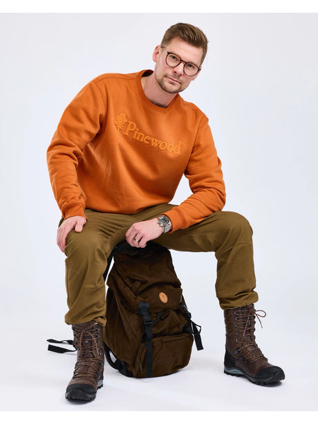 Pinewood Hunting Chair Backpack, 35 liter, suède brown