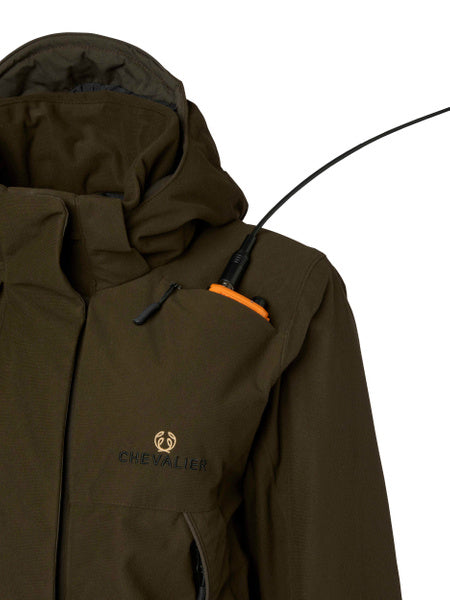 Highland Chevalite Padded Jacket Women Dark Forrest Green