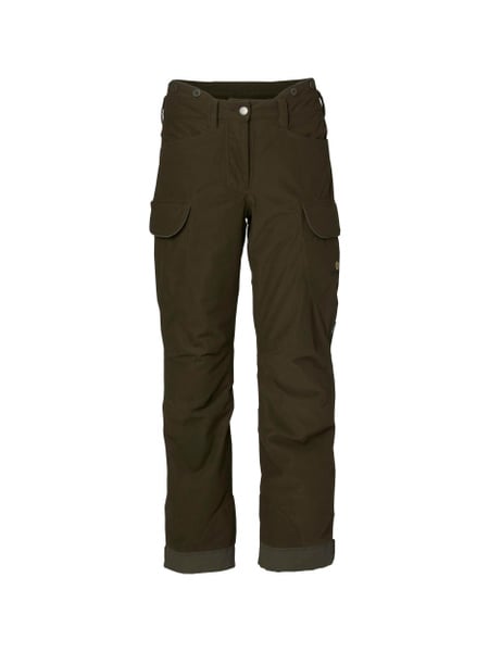 Highland Chevalite Padded Pants Women Dark Forest Green