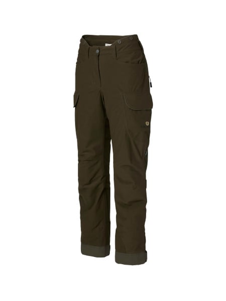 Highland Chevalite Padded Pants Women Dark Forest Green