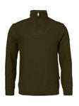 Loxley Windblocker Wool Pullover Men Forest Green