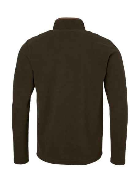 Beater Half Zip Fleece Pullover Men Dark Forest Green