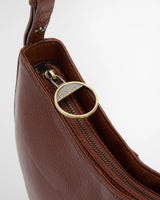 Barbour Sorrel Leather Sling Bag, brown