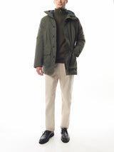 Barbour Essential Lambswool Half Zip Jumper, seaweed